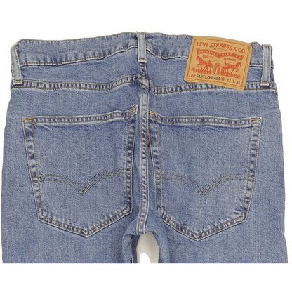 Levi's 512 Lo-Ball Men Blue Tapered Slim Jeans W32 L33