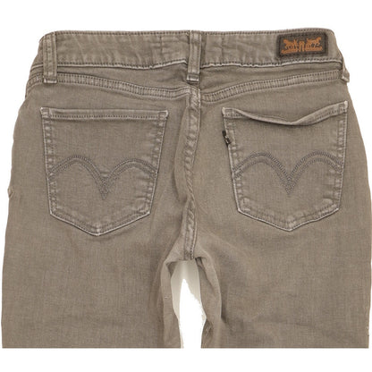 Levi's 535 Women Grey Skinny Slim Stretch Jeans W28 L29