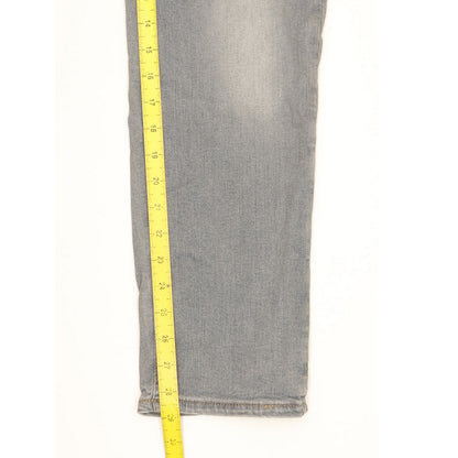 Mustang Tramper Men Blue Tapered Slim Stretch Jeans W33 L29