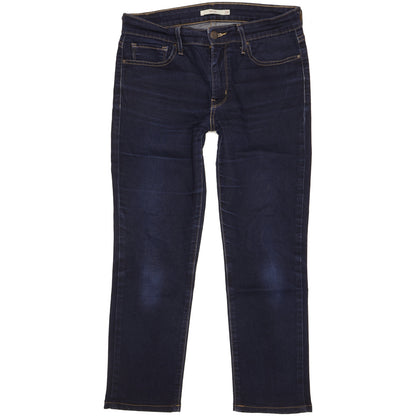 Levi's 712 Women Blue Straight Slim Stretch Jeans W29 L25