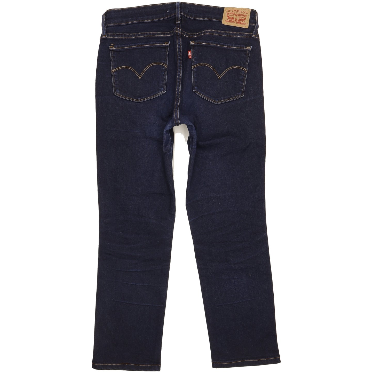 Levi's 712 Women Blue Straight Slim Stretch Jeans W29 L25