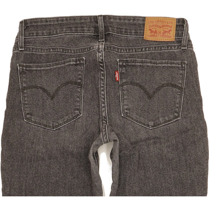 Levi's 711 Women Grey Skinny Slim Stretch Jeans W26 L31