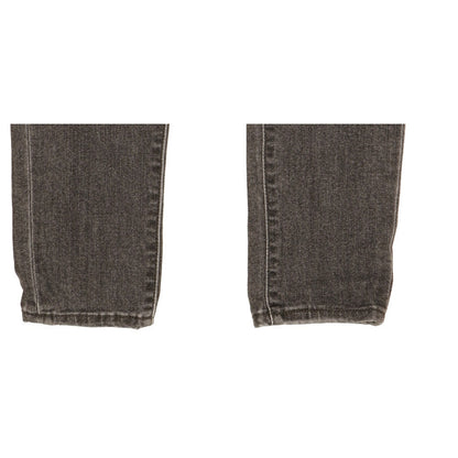 Levi's 711 Women Grey Skinny Slim Stretch Jeans W26 L31