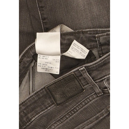 Levi's 712 Women Black Straight Slim Stretch Jeans W28 L29