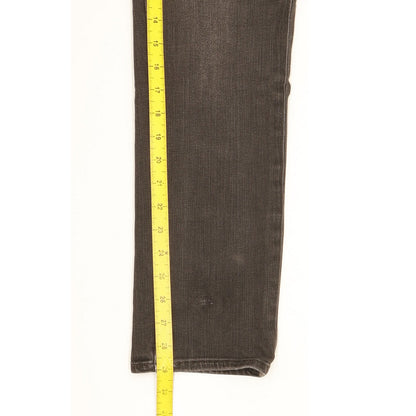 Levi's 712 Women Black Straight Slim Stretch Jeans W28 L29