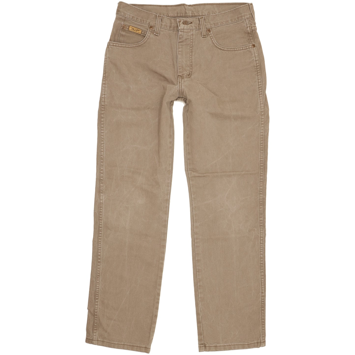 Wrangler Texas Men Brown Straight Regular Jeans W32 L30