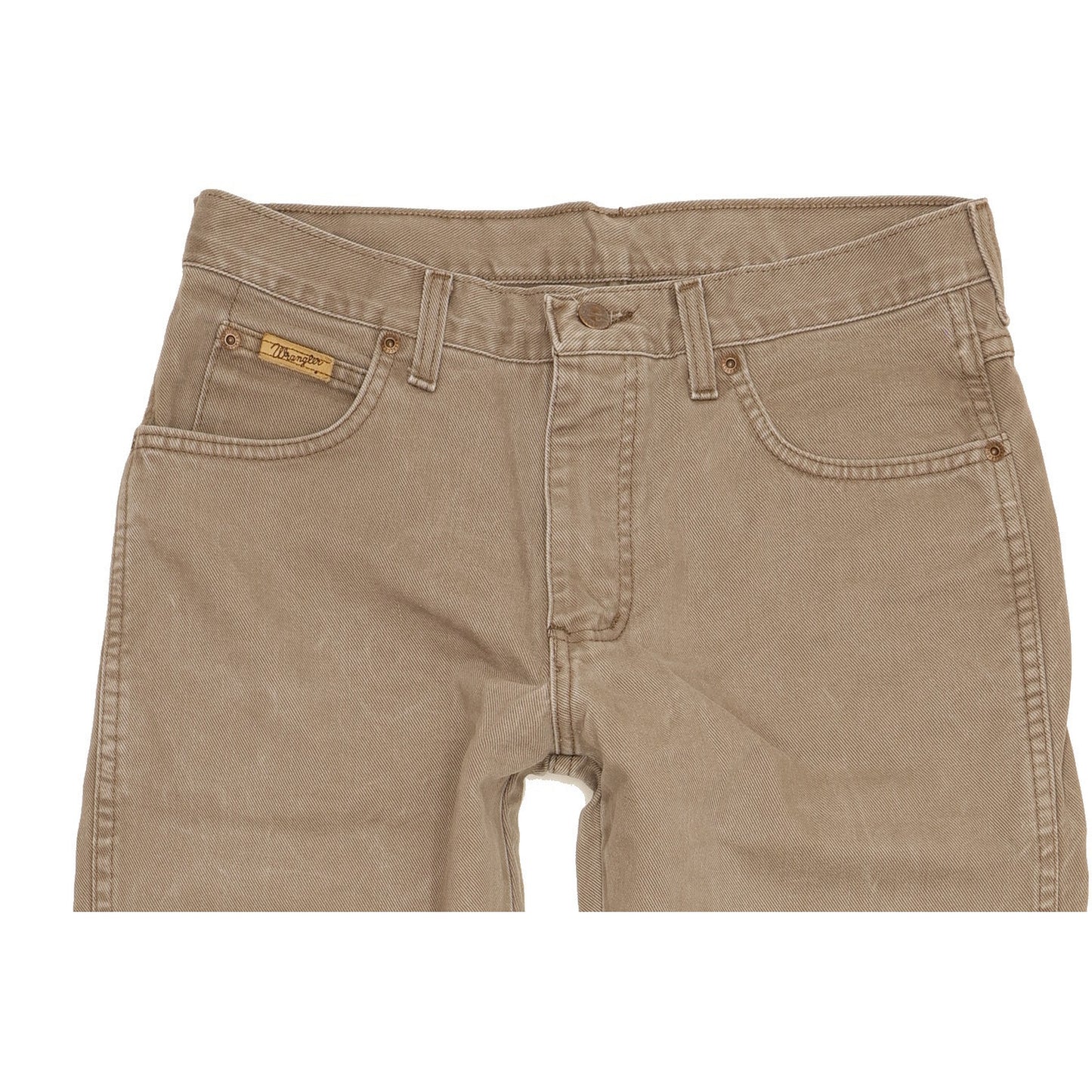 Wrangler Texas Men Brown Straight Regular Jeans W32 L30