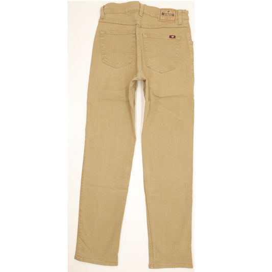 Mustang Nevada Men Beige Straight Regular Stretch Jeans W30 L32