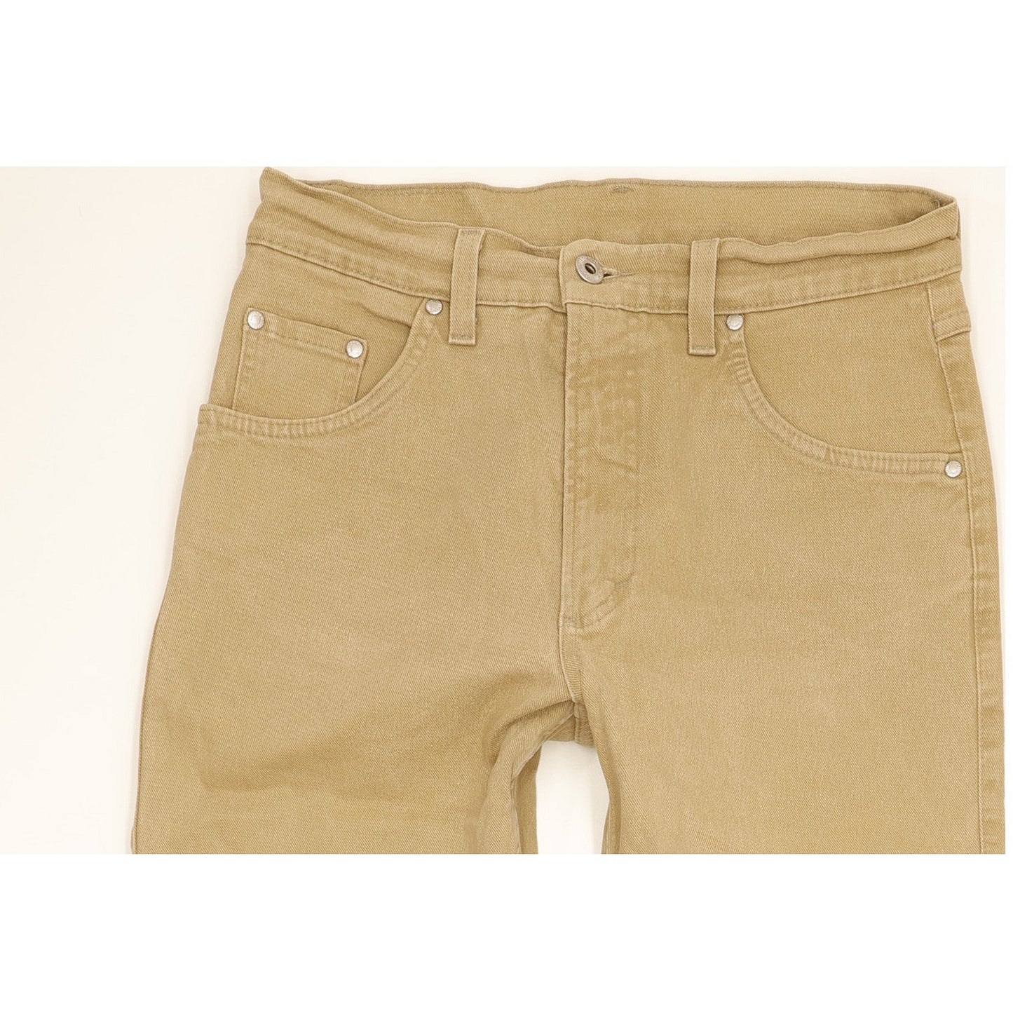 Mustang Nevada Men Beige Straight Regular Stretch Jeans W30 L32