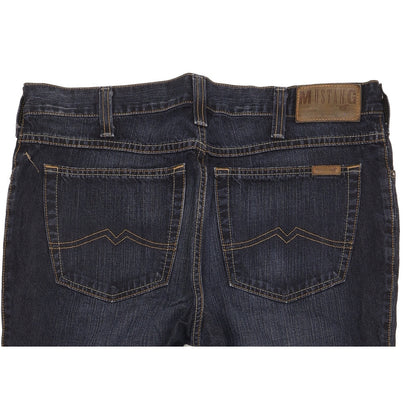 Mustang Tramper Men Blue Straight Regular Jeans W38 L29
