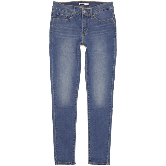 Levi's 311 Shaping Women Blue Skinny Slim Stretch Jeans W28 L30
