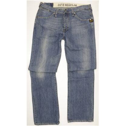 G-Star Core Men Blue Straight Regular Jeans W36 L38