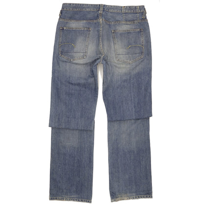 G-Star Core Men Blue Straight Regular Jeans W36 L38