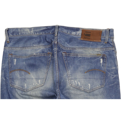 G-Star 3301 Men Blue Straight Regular Jeans W40 L38