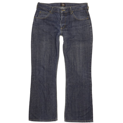 Lee Denver Men Blue Bootcut Regular Jeans W36 L31