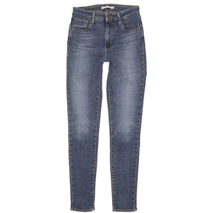 Levi's 721 Women Blue Skinny Slim Stretch Jeans W26 L30