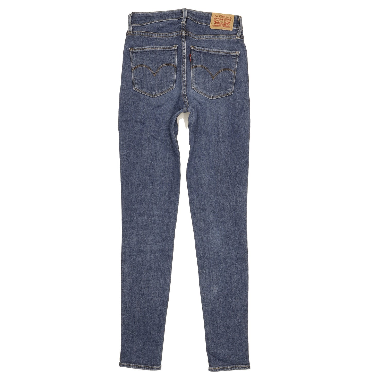 Levi's 721 Women Blue Skinny Slim Stretch Jeans W26 L30