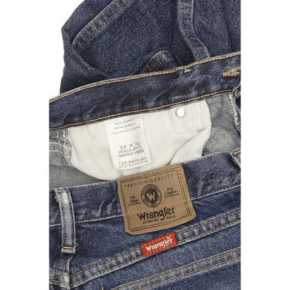 Wrangler Men Blue Straight Regular Jeans W32 L32