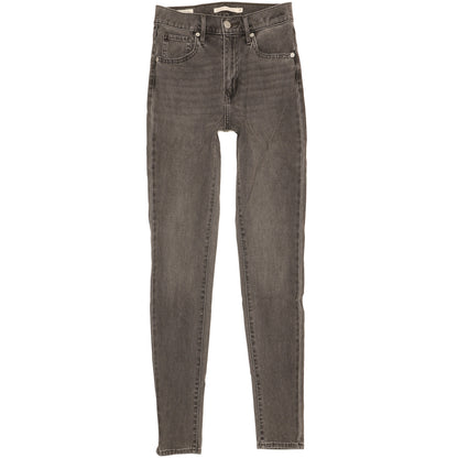Levi's Mile Women Grey Skinny Slim Jeans W25 L30
