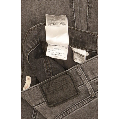 Levi's Mile Women Grey Skinny Slim Jeans W25 L30