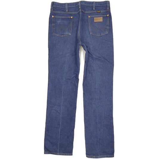 Wrangler Men Blue Straight Slim Jeans W35 L33
