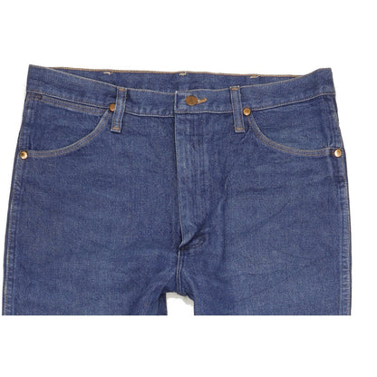 Wrangler Men Blue Straight Slim Jeans W35 L33
