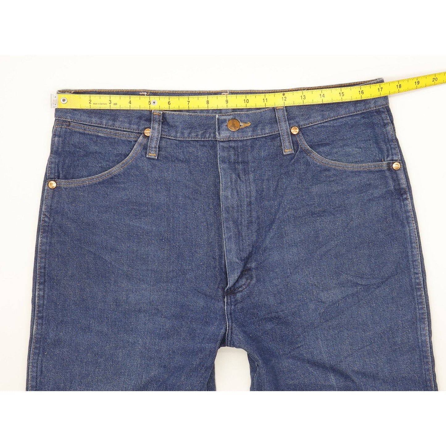 Wrangler Men Blue Straight Slim Jeans W35 L33
