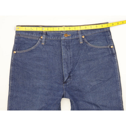 Wrangler Men Blue Straight Slim Jeans W35 L33