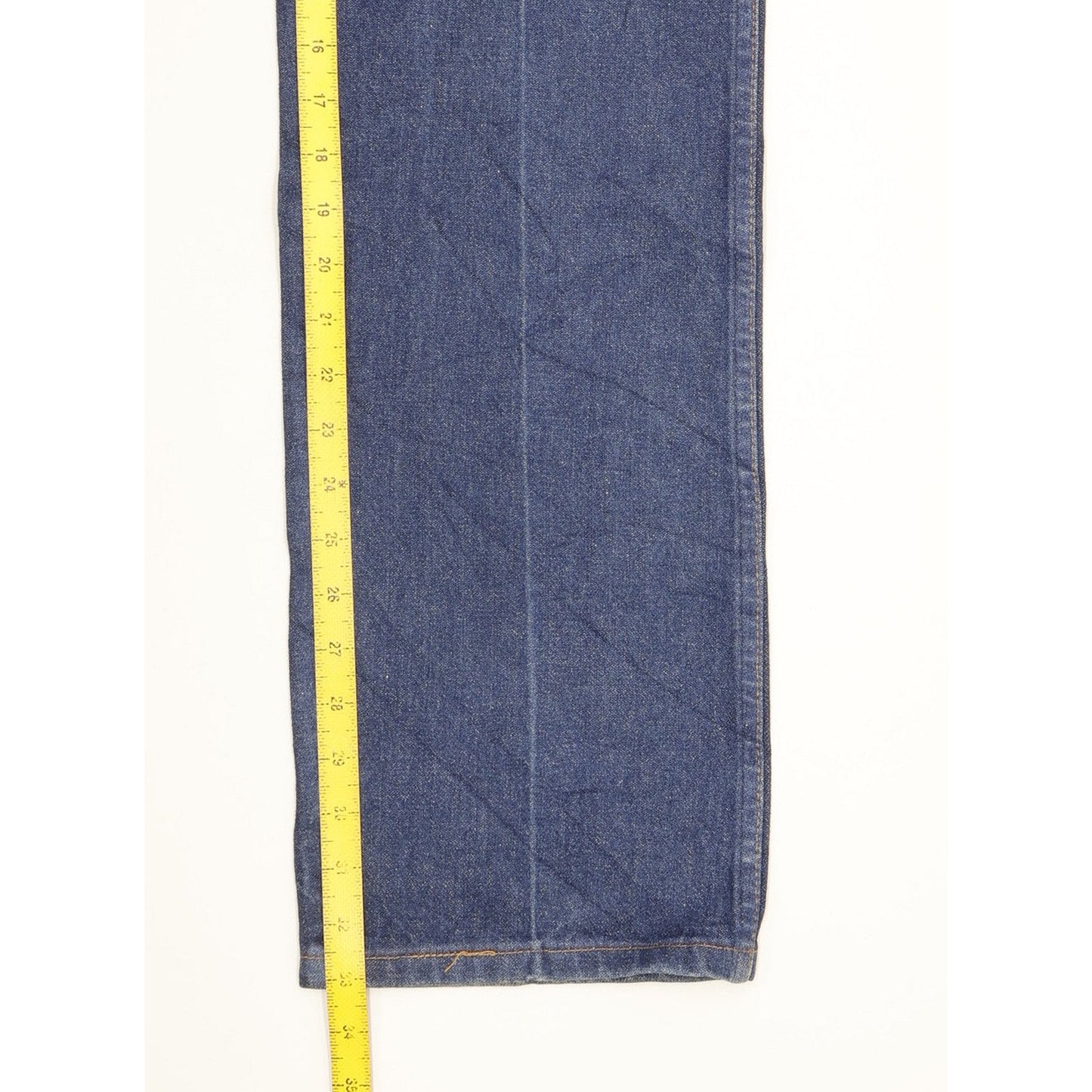 Wrangler Men Blue Straight Slim Jeans W35 L33