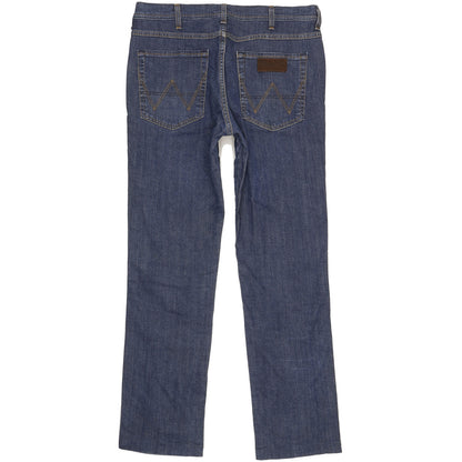 Wrangler Arizona Men Blue Straight Regular Stretch Jeans W36 L33