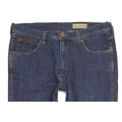 Wrangler Arizona Men Blue Straight Regular Stretch Jeans W36 L33