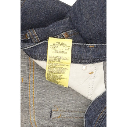 Wrangler Arizona Men Blue Straight Regular Stretch Jeans W36 L33