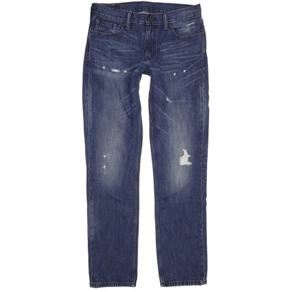 Levi's 511 Men Blue Straight Slim Jeans W33 L33