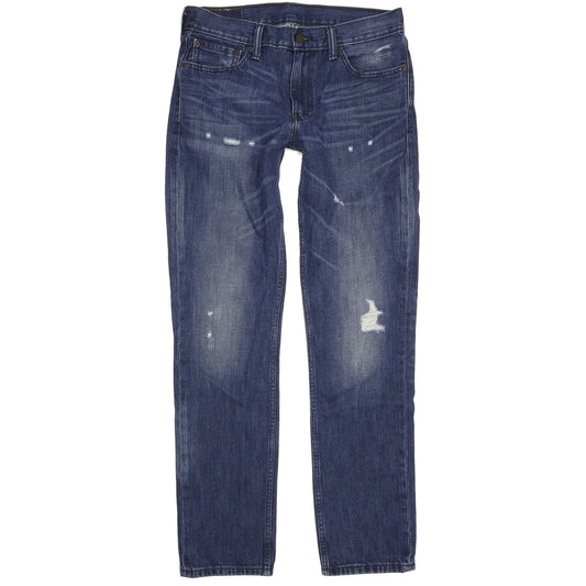 Levi's 511 Men Blue Straight Slim Jeans W33 L33