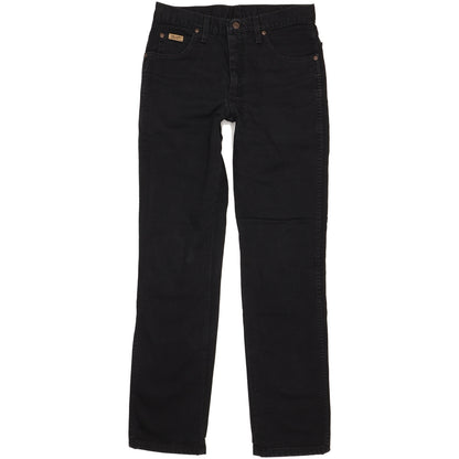Wrangler Texas Men Black Straight Regular Jeans W31 L34