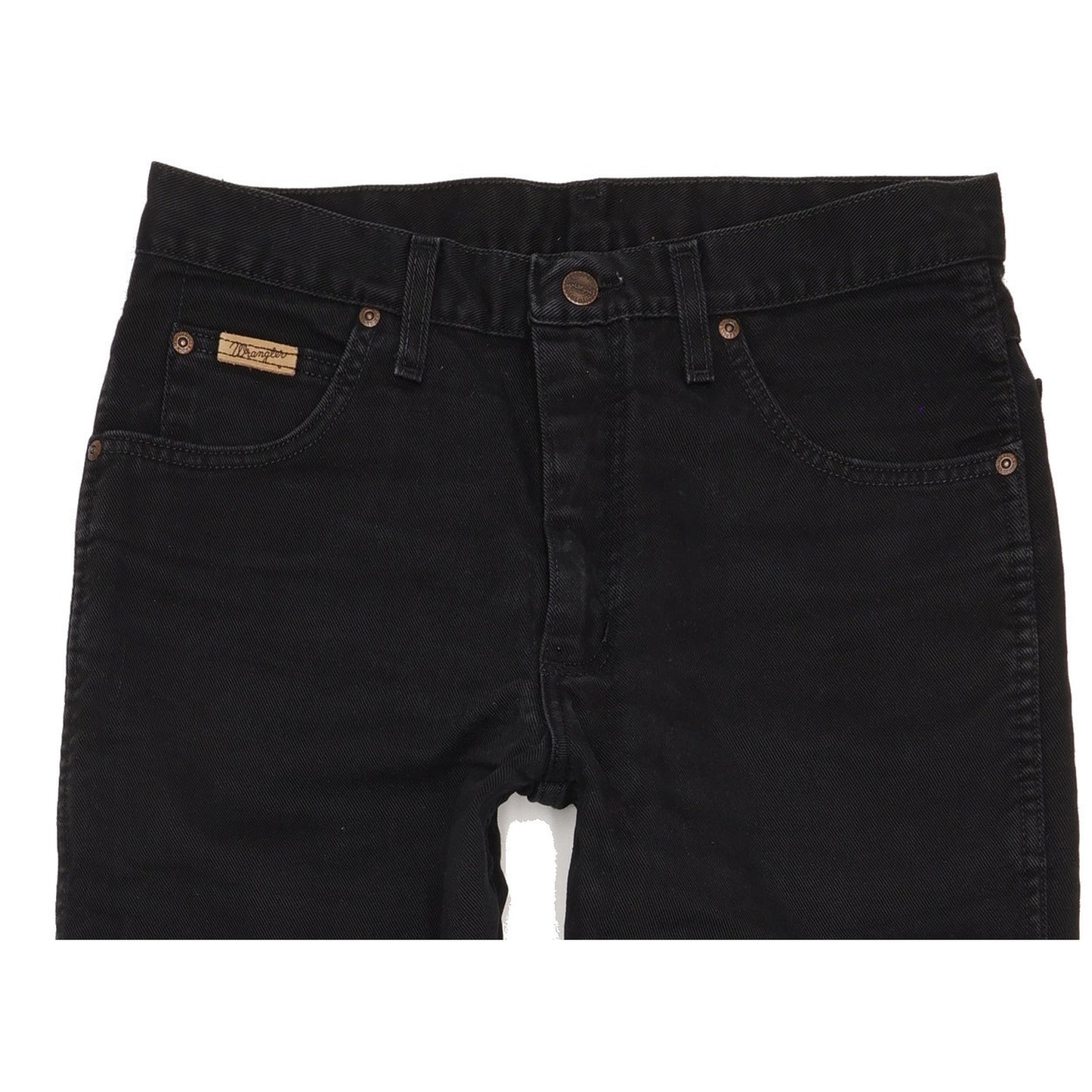 Wrangler Texas Men Black Straight Regular Jeans W31 L34