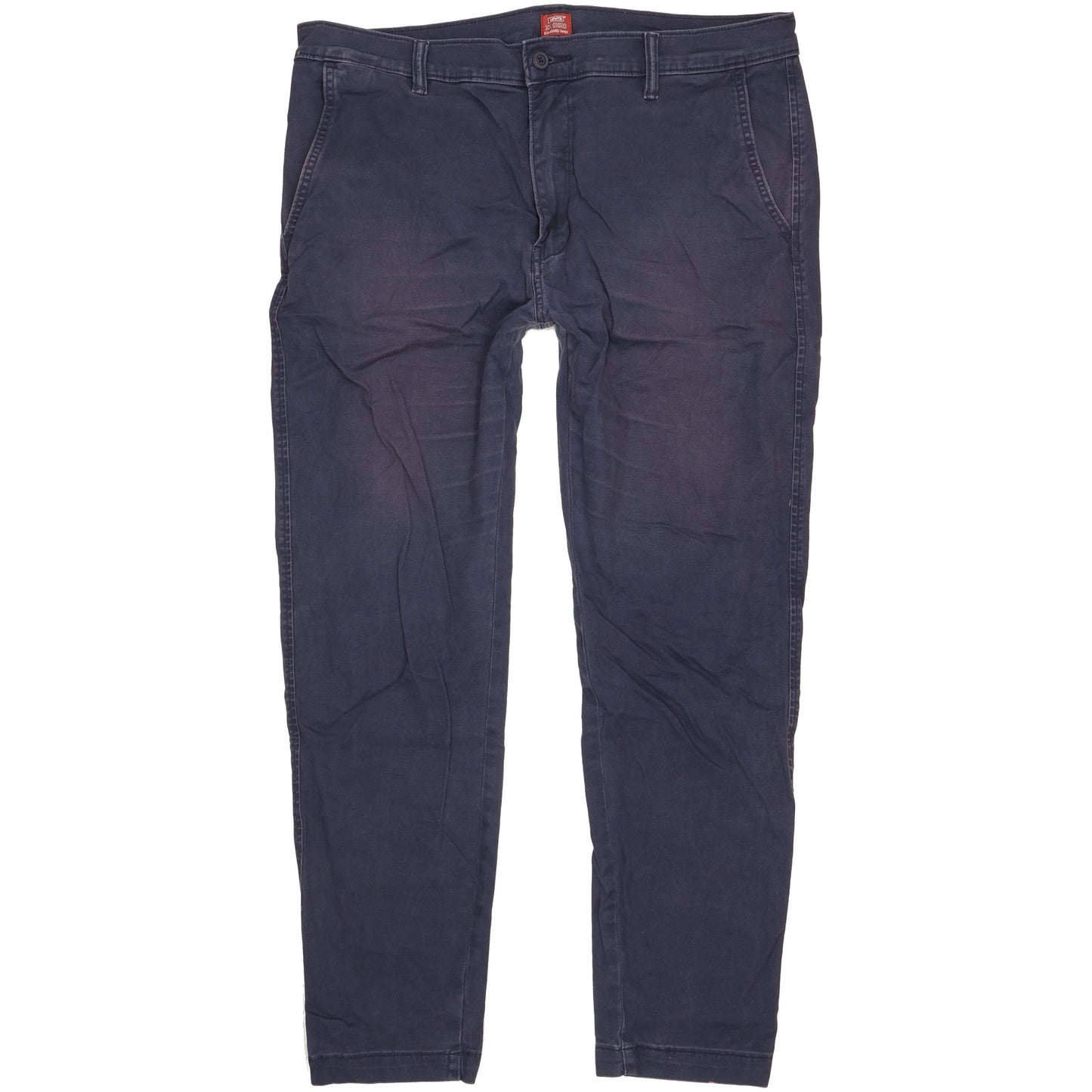 Levi's Men Blue Tapered Regular Chino Stretch Jeans W36 L30