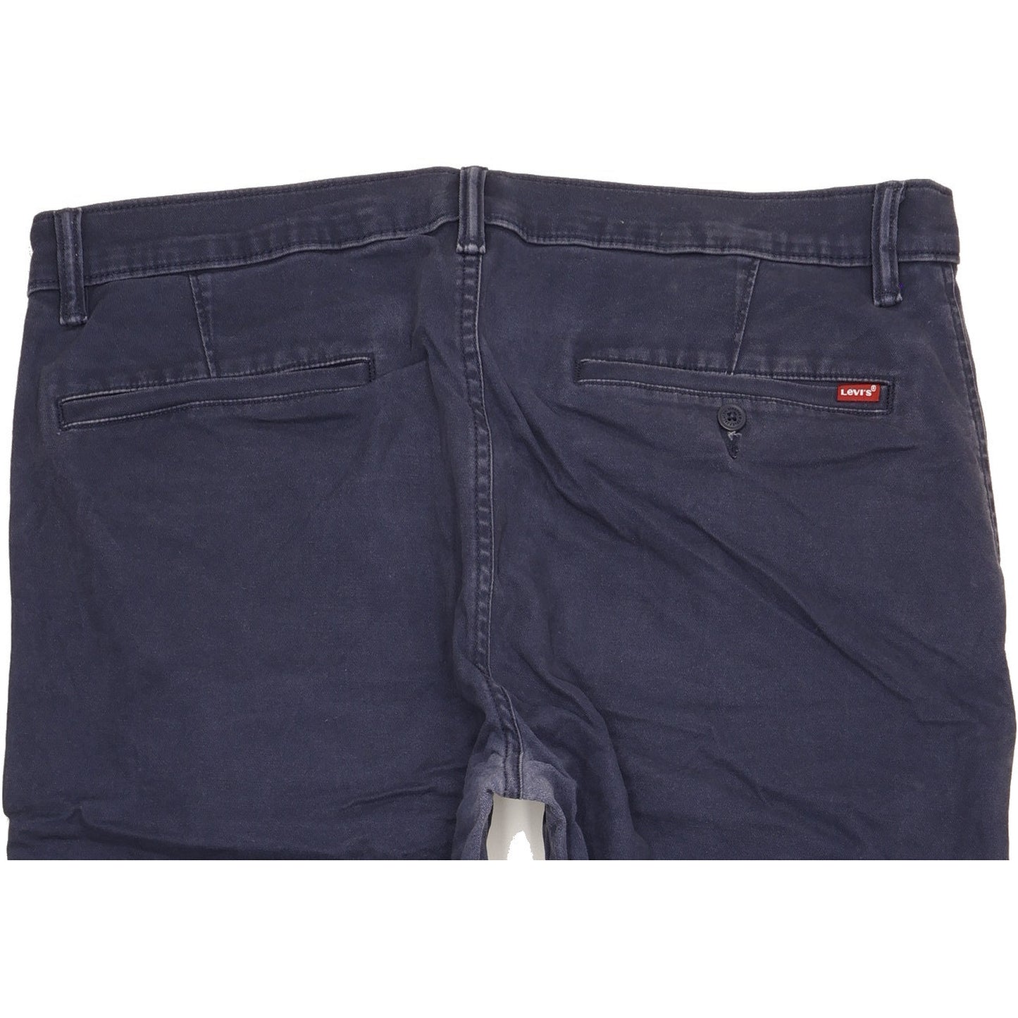 Levi's Men Blue Tapered Regular Chino Stretch Jeans W36 L30