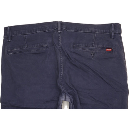 Levi's Men Blue Tapered Regular Chino Stretch Jeans W36 L30