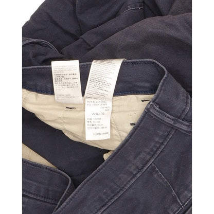 Levi's Men Blue Tapered Regular Chino Stretch Jeans W36 L30