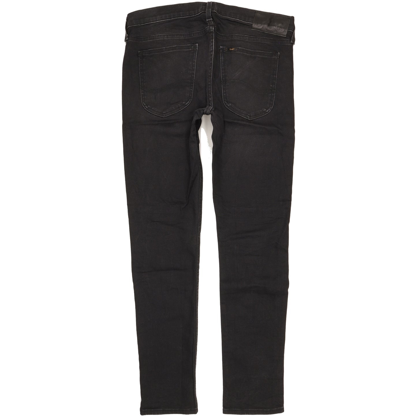 Lee Luke Men Black Skinny Slim Stretch Jeans W33 L31
