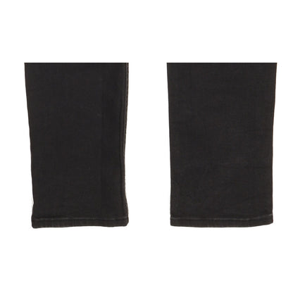 Lee Luke Men Black Skinny Slim Stretch Jeans W33 L31