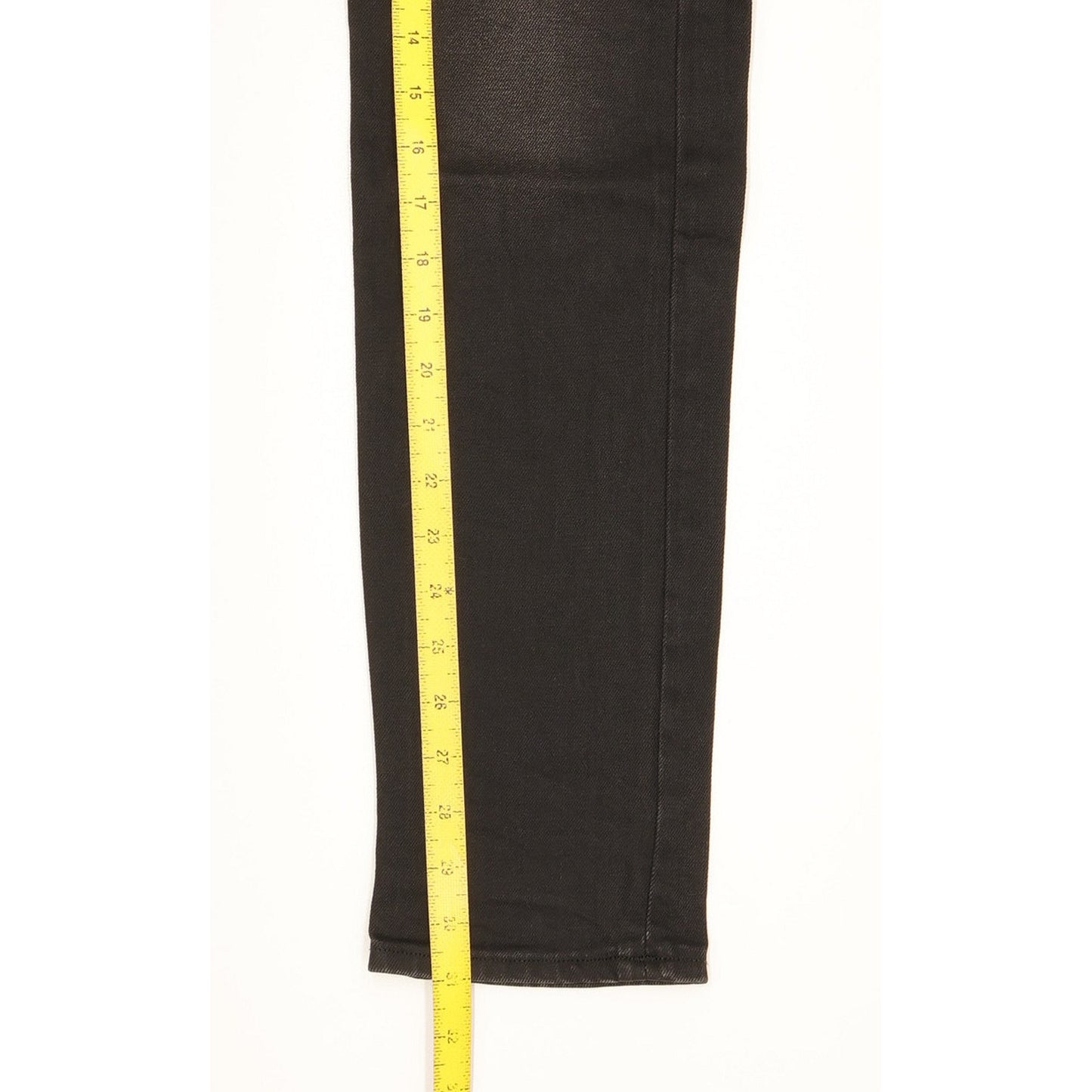 Lee Luke Men Black Skinny Slim Stretch Jeans W33 L31
