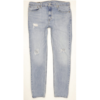 Levi's 512 Men Blue Tapered Slim Stretch Jeans W36 L32