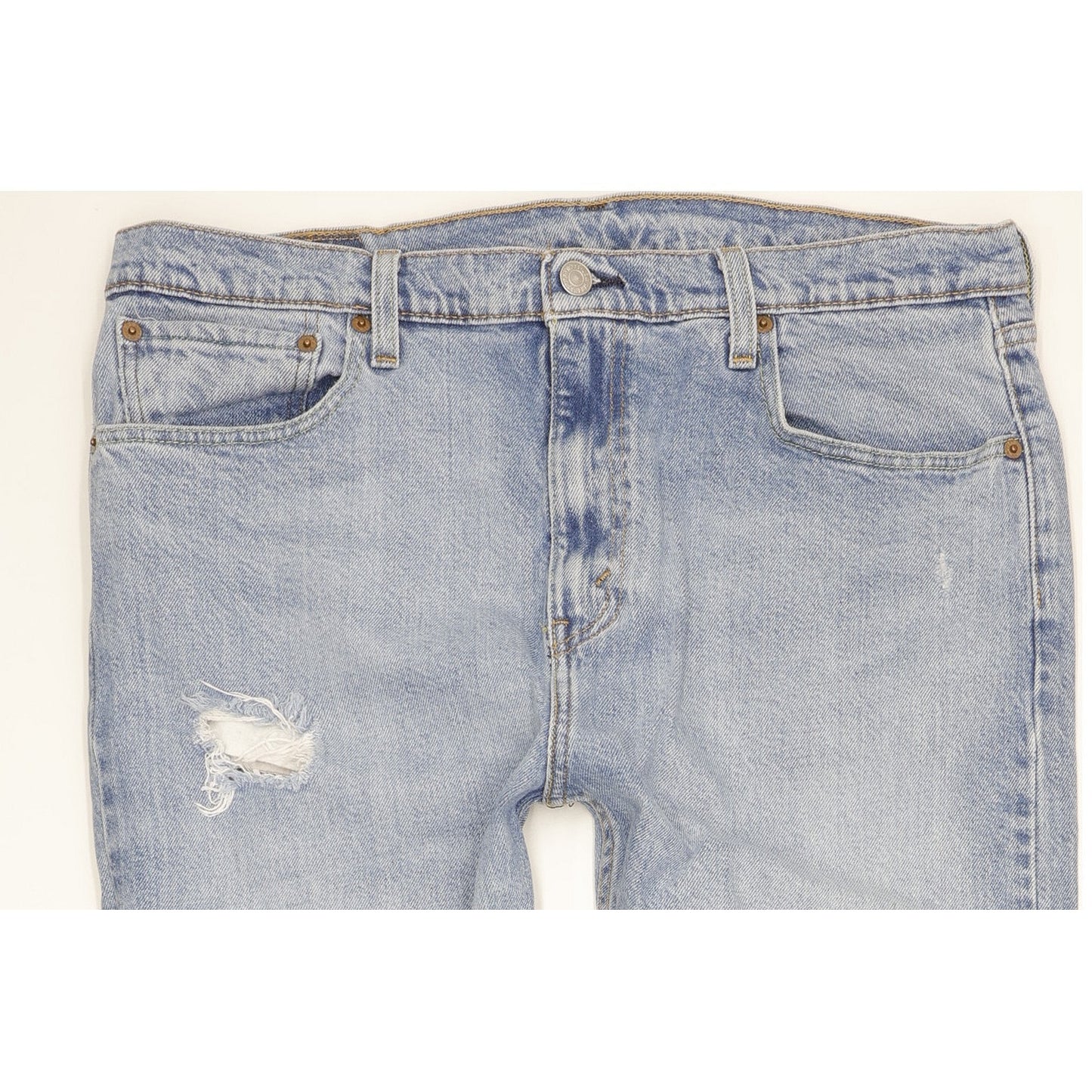 Levi's 512 Men Blue Tapered Slim Stretch Jeans W36 L32