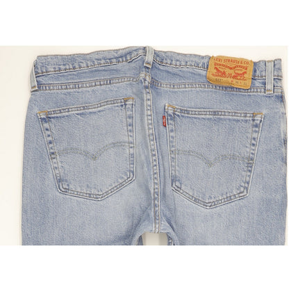 Levi's 512 Men Blue Tapered Slim Stretch Jeans W36 L32