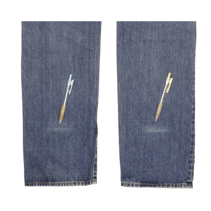 Replay Men Blue Straight Regular Jeans W32 L38