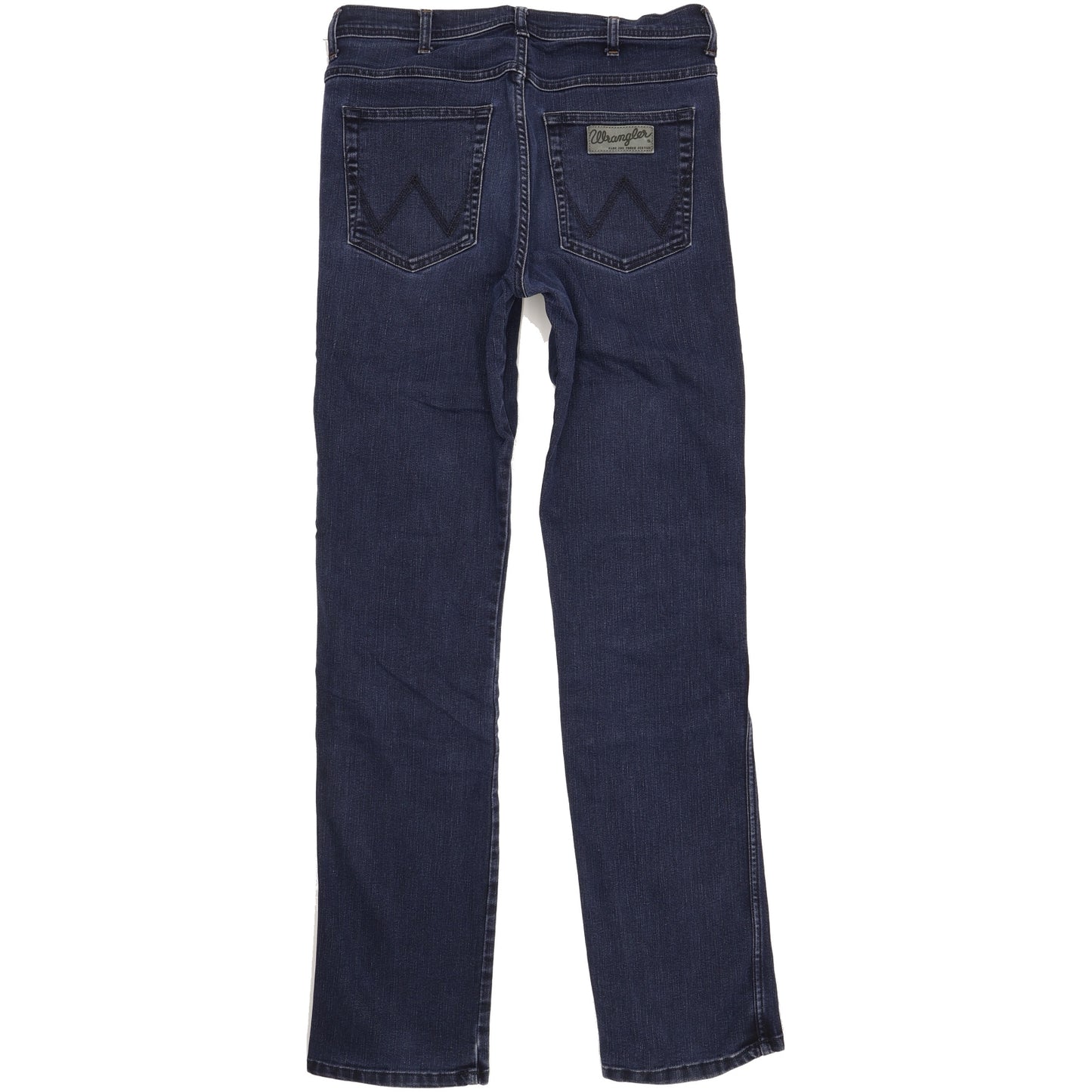 Wrangler Arizona Men Blue Straight Regular Stretch Jeans W33 L35