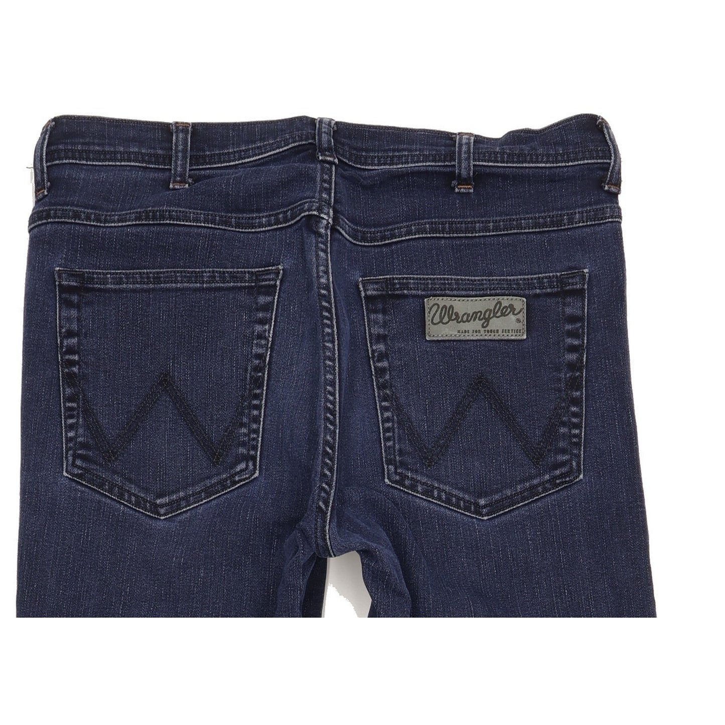 Wrangler Arizona Men Blue Straight Regular Stretch Jeans W33 L35