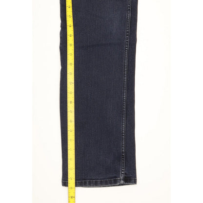 Wrangler Arizona Men Blue Straight Regular Stretch Jeans W33 L35